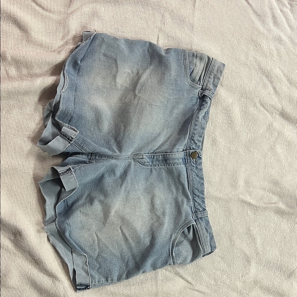 Venezia Lane Bryant Light Blue Jean Shorts